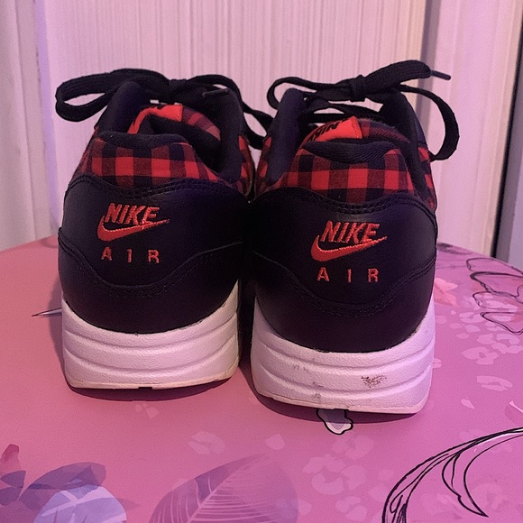 Plaid Air Max 1’s 6Y/ 7.5 W EUC - Picture 2 of 5